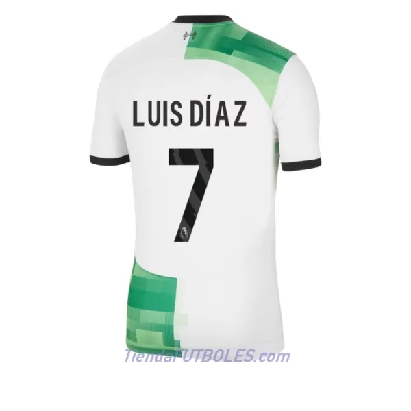 Camiseta Liverpool Luis Díaz 7 Hombre Segunda 23/24