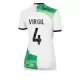 Camiseta Liverpool Virgil 4 Mujer Segunda 23/24