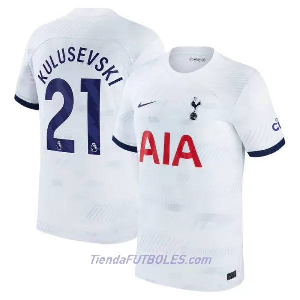 Camiseta Tottenham Hotspur Kulusevski 21 Hombre Primera 23/24