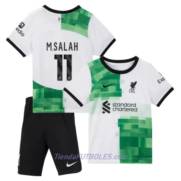 Conjunto Liverpool M.Salah 11 Niño Segunda 23/24