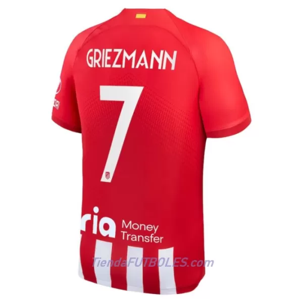 Camiseta Atlético Madrid Griezmann 7 Hombre Primera 23/24