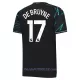 Camiseta Manchester City De Bruyne 17 Hombre Tercera 23/24