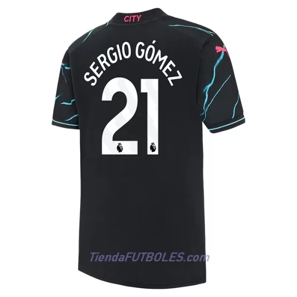 Camiseta Manchester City Sergio Gomez 21 Hombre Tercera 23/24