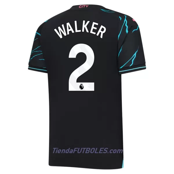 Camiseta Manchester City Walker 2 Hombre Tercera 23/24