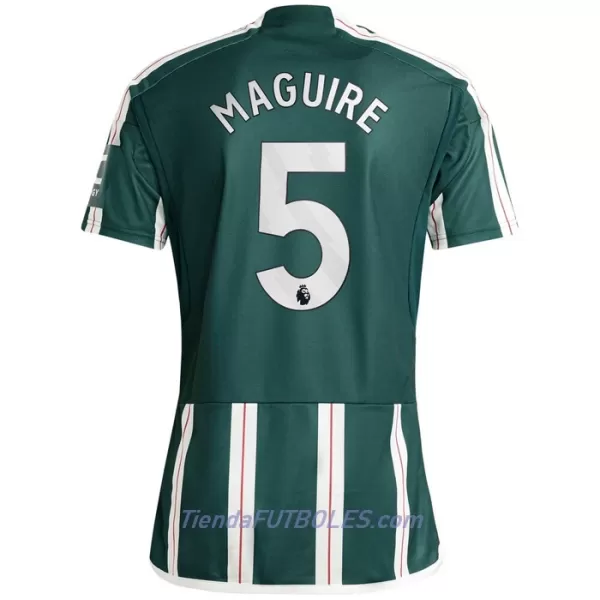 Camiseta Manchester United Maguire 5 Hombre Segunda 23/24