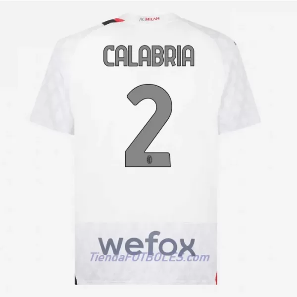 Camiseta AC Milan Calabria 2 Hombre Segunda 23/24