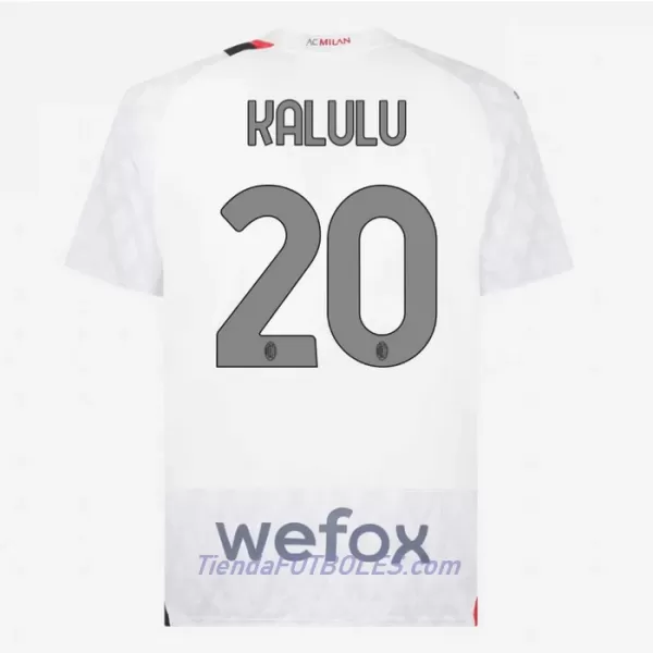 Camiseta AC Milan Kalulu 20 Hombre Segunda 23/24