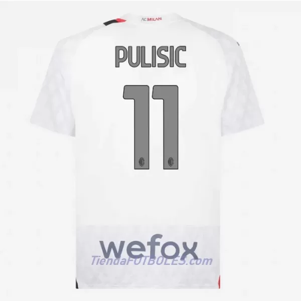 Camiseta AC Milan Pulisic 11 Hombre Segunda 23/24
