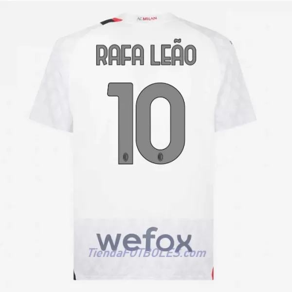 Camiseta AC Milan Rafael Leao 10 Hombre Segunda 23/24