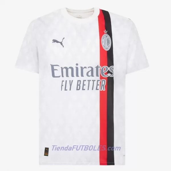 Camiseta AC Milan Rafael Leao 10 Hombre Segunda 23/24