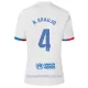 Camiseta FC Barcelona R. Araujo 4 Hombre Segunda 23/24