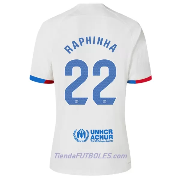 Camiseta FC Barcelona Raphinha 22 Hombre Segunda 23/24