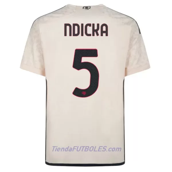 Camiseta AS Roma Ndicka 5 Hombre Segunda 23/24
