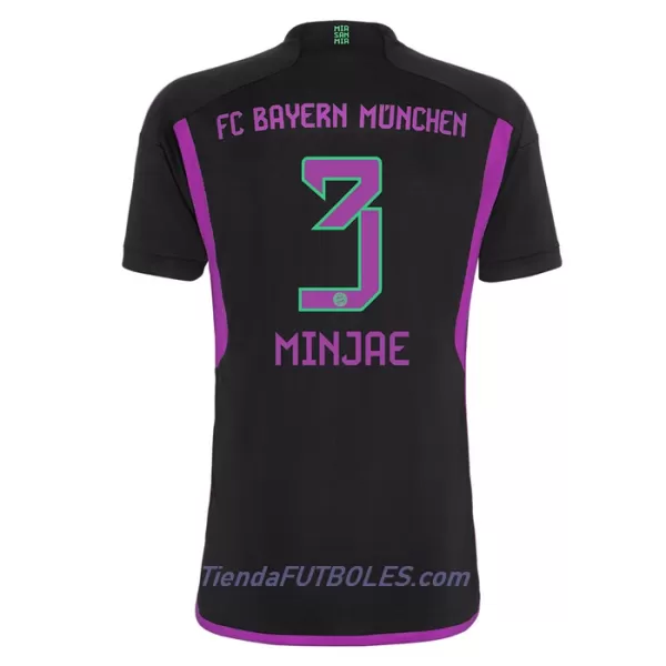 Camiseta FC Bayern de Múnich Minjae 3 Hombre Segunda 23/24