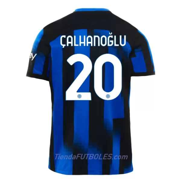Camiseta Inter Milan Calhanoglu 20 Hombre Primera 23/24