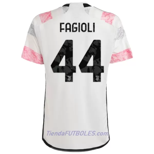 Camiseta Juventus Fagioli 44 Hombre Segunda 23/24