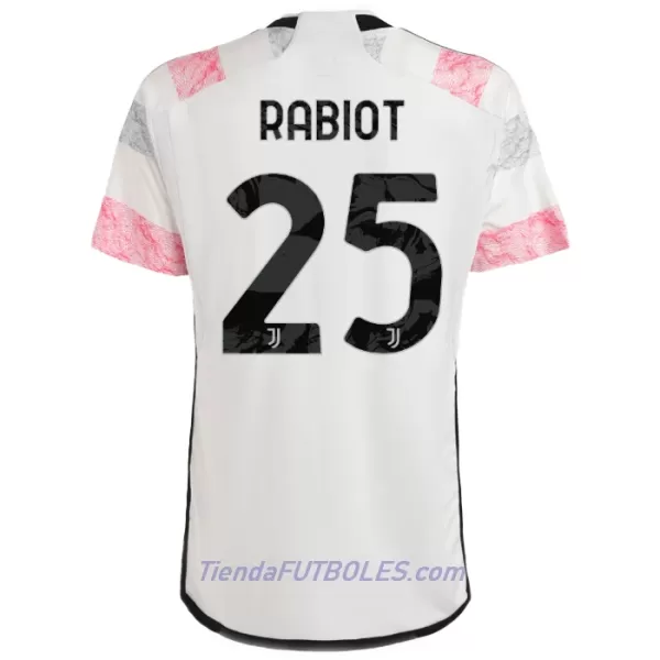 Camiseta Juventus Rabiot 25 Hombre Segunda 23/24