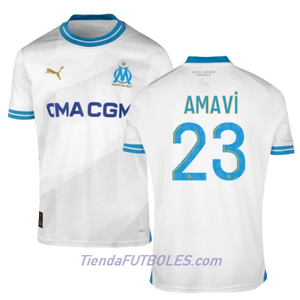 Camiseta Olympique De Marseille Amavi 23 Hombre Primera 23/24