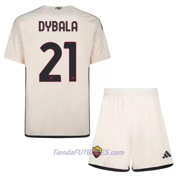 Conjunto AS Roma Dybala 21 Niño Segunda 23/24