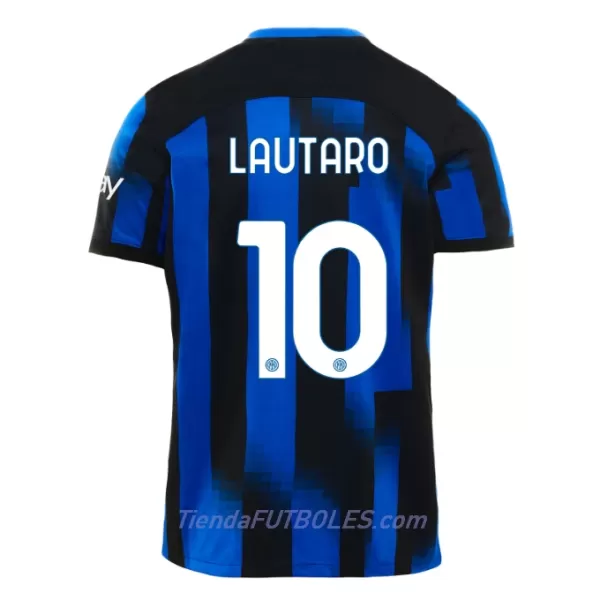 Conjunto Inter Milan Lautaro Martinez 10 Niño Primera 23/24