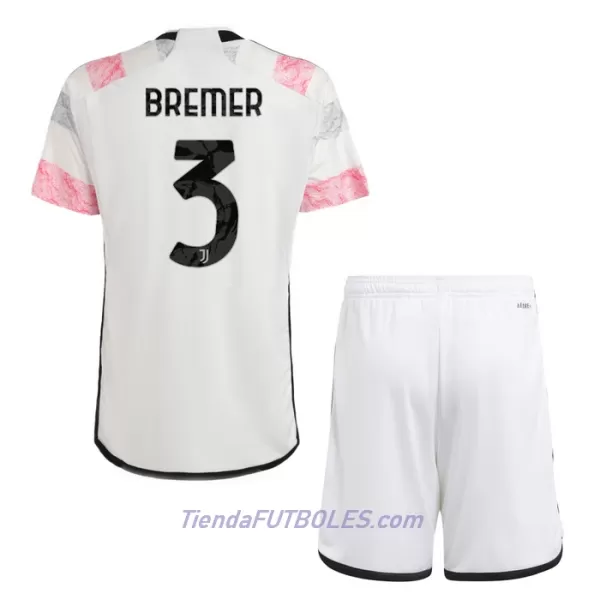 Conjunto Juventus Bremer 3 Niño Segunda 23/24