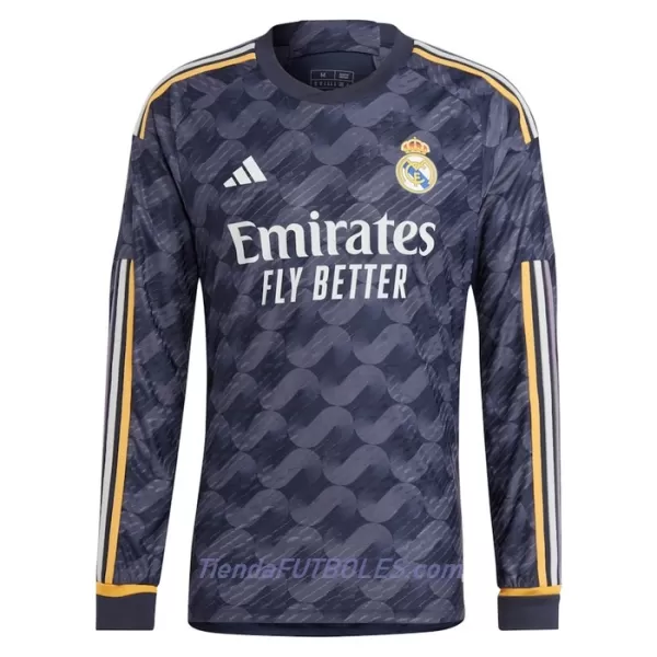 Camiseta Manga Larga Real Madrid Hombre Segunda 23/24