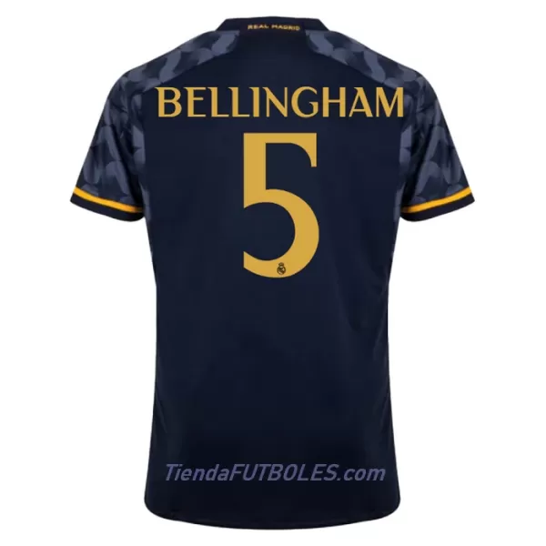 Camiseta Real Madrid Bellingham 5 Hombre Segunda 23/24