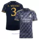 Camiseta Real Madrid E. Militao 3 Hombre Segunda 23/24