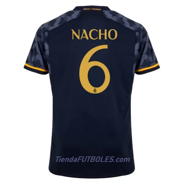 Camiseta Real Madrid Nacho 6 Hombre Segunda 23/24