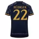 Camiseta Real Madrid Rudiger 22 Hombre Segunda 23/24