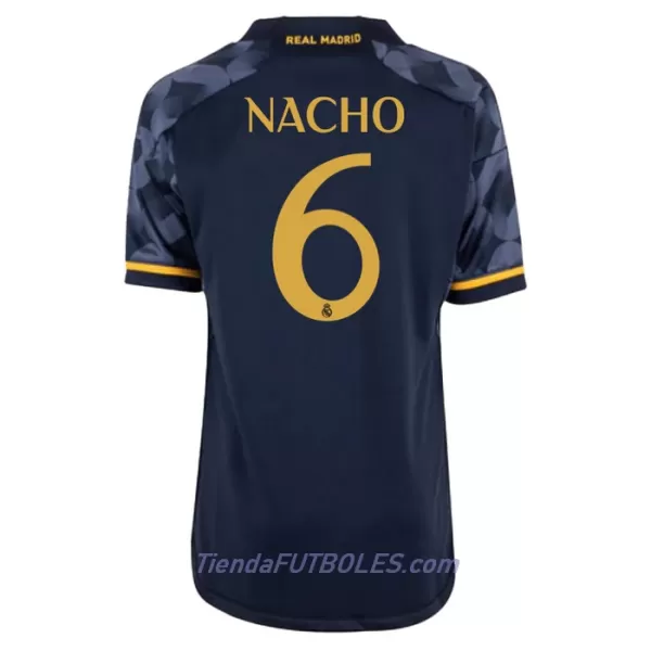 Conjunto Real Madrid Nacho 6 Niño Segunda 23/24