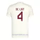 Camiseta FC Bayern de Múnich De Ligt 4 Champions League Hombre Tercera 23/24