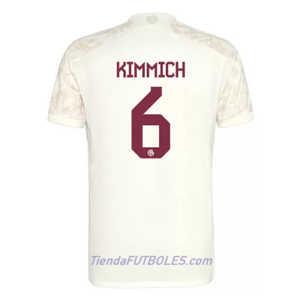 Camiseta FC Bayern de Múnich Kimmich 6 Champions League Hombre Tercera 23/24