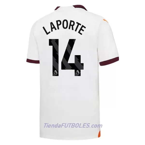 Camiseta Manchester City Laporte 14 Hombre Segunda 23/24