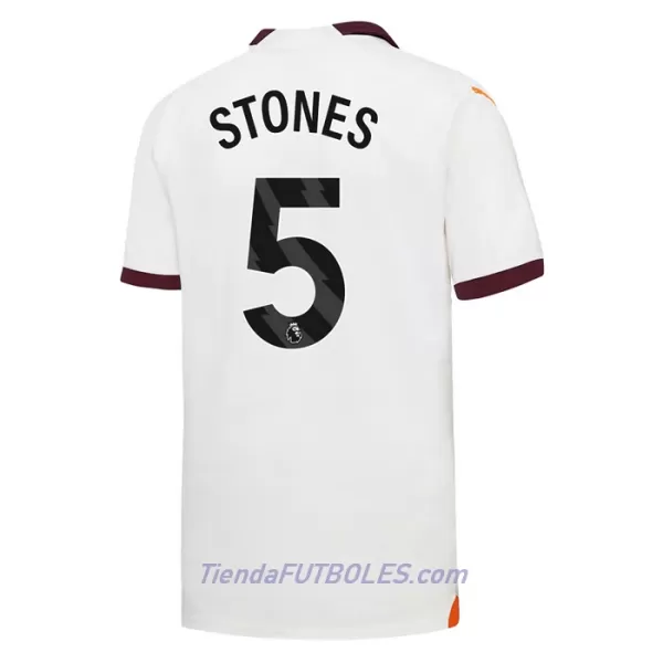 Camiseta Manchester City Stones 5 Hombre Segunda 23/24