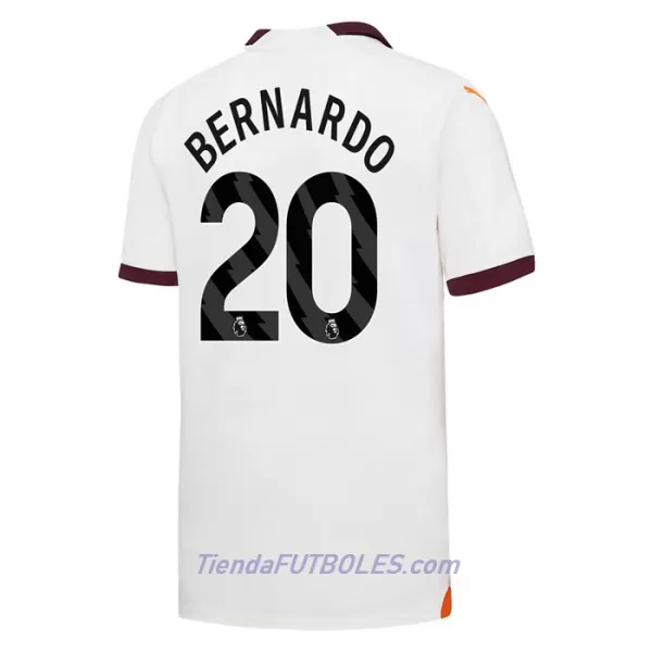 Conjunto Manchester City Bernardo 20 Niño Segunda 23/24