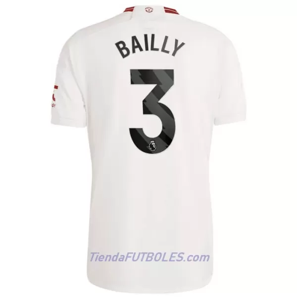 Camiseta Manchester United Bailly 3 Hombre Tercera 23/24