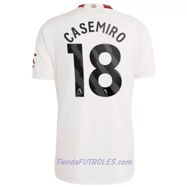 Camiseta Manchester United Casemiro 18 Hombre Tercera 23/24