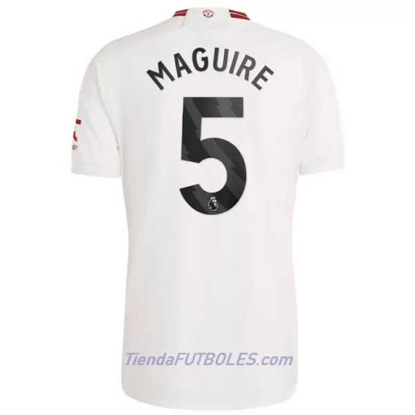 Camiseta Manchester United Maguire 5 Hombre Tercera 23/24