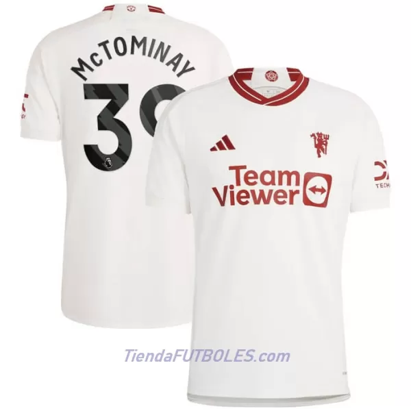 Camiseta Manchester United McTominay 39 Hombre Tercera 23/24