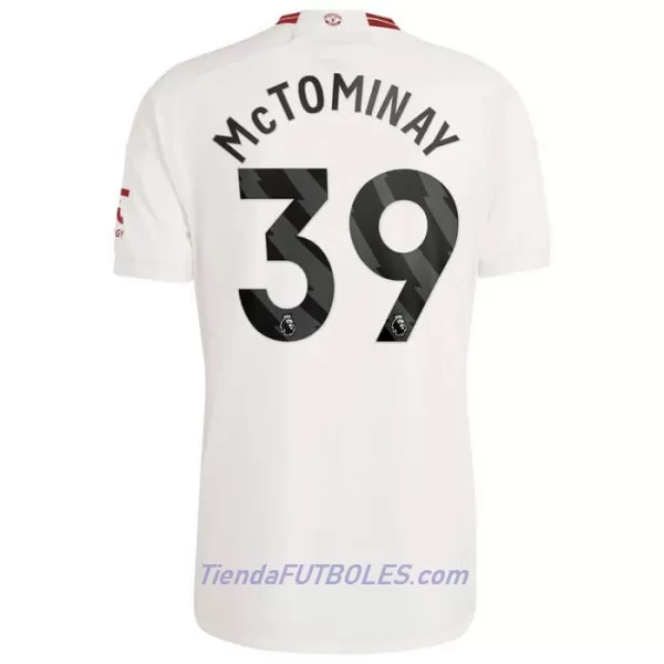 Camiseta Manchester United McTominay 39 Hombre Tercera 23/24