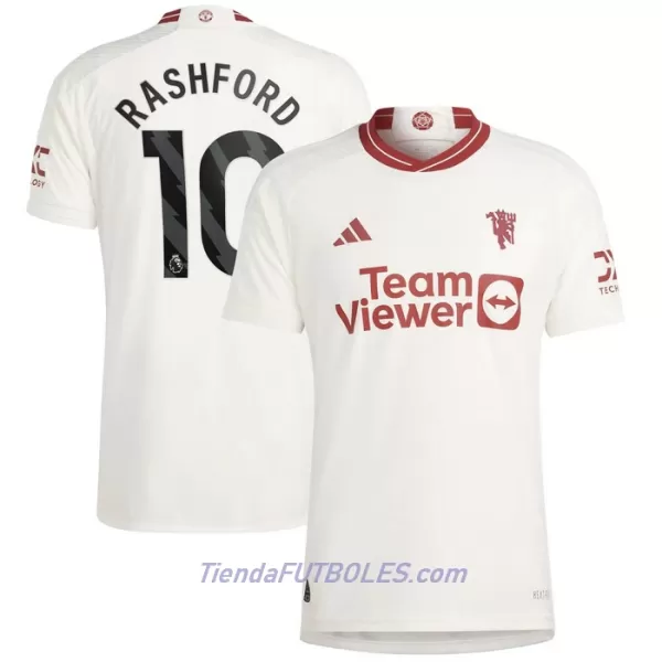 Camiseta Manchester United Rashford 10 Hombre Tercera 23/24