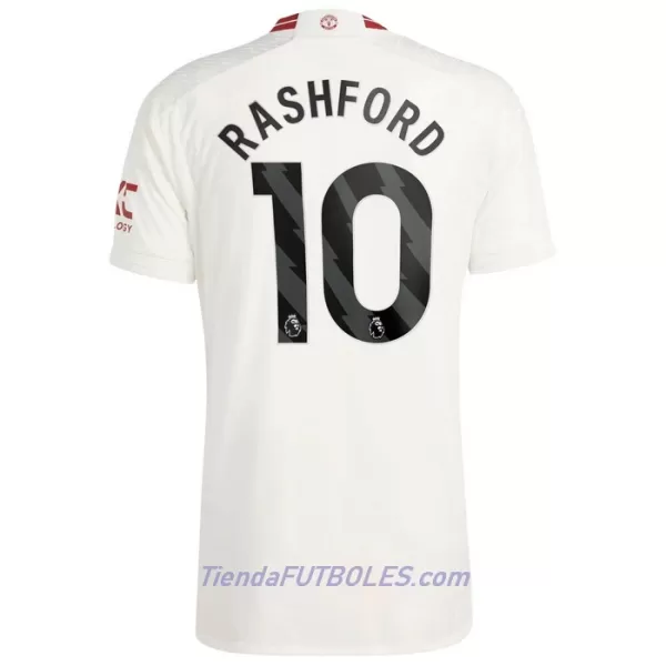 Camiseta Manchester United Rashford 10 Hombre Tercera 23/24