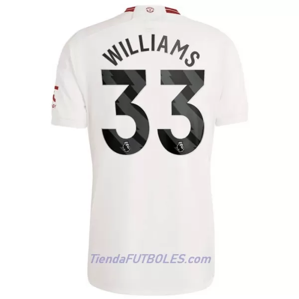 Camiseta Manchester United Williams 33 Hombre Tercera 23/24