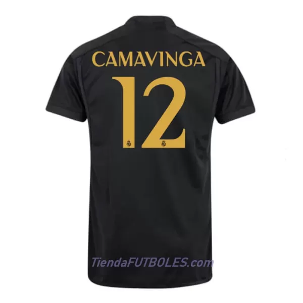 Camiseta Real Madrid Camavinga 12 Hombre Tercera 23/24