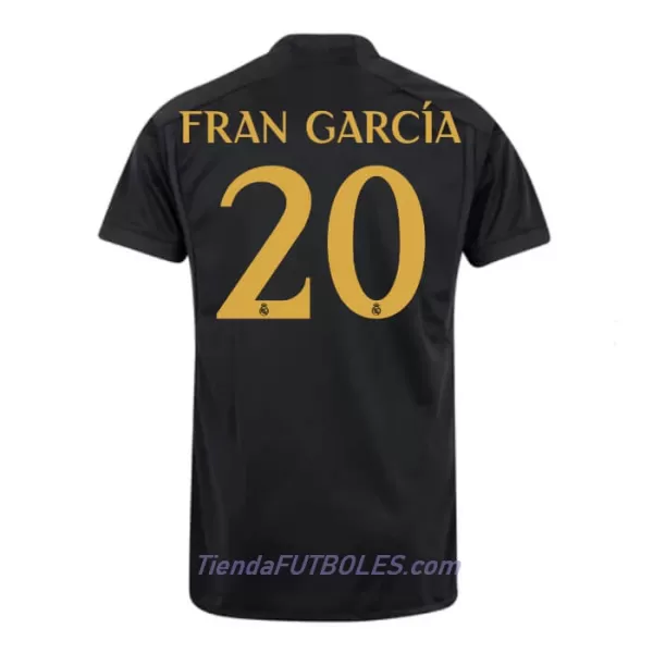 Camiseta Real Madrid Fran Garcia 20 Hombre Tercera 23/24