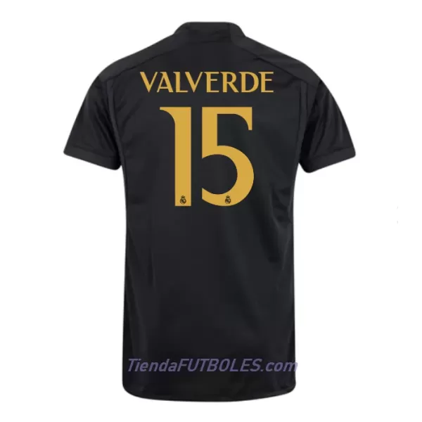 Camiseta Real Madrid Valverde 15 Hombre Tercera 23/24