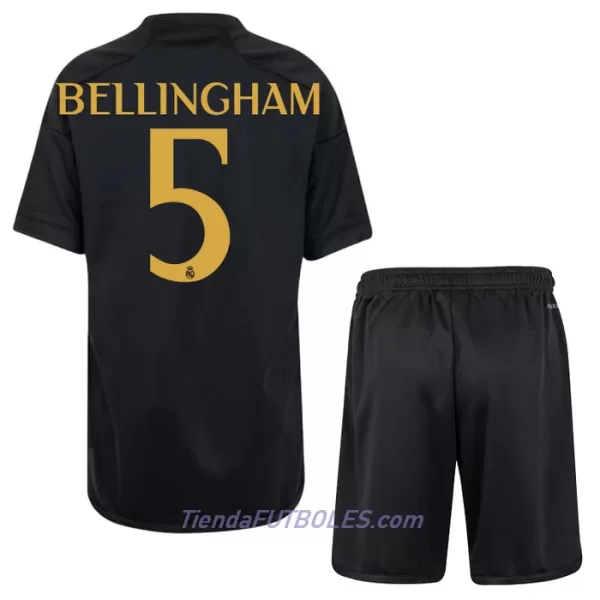 Conjunto Real Madrid Bellingham 5 Niño Tercera 23/24