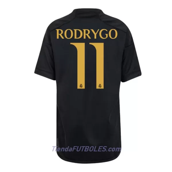 Conjunto Real Madrid Rodrygo 11 Niño Tercera 23/24