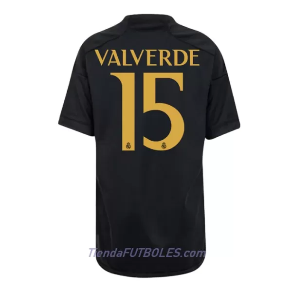 Conjunto Real Madrid Valverde 15 Niño Tercera 23/24